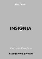 Insignia NS-DPF8PR User Manual (English)