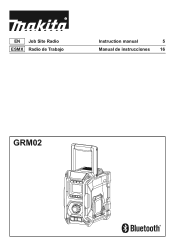 Makita GRM02 Instruction Manual