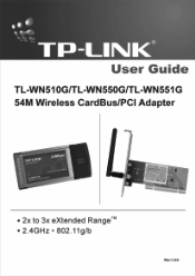 TP-Link TL-WN550G User Guide