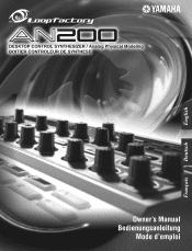 Yamaha AN200 Owner's Manual