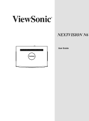 ViewSonic N6 User Guide