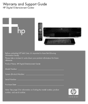 HP Z558 Warranty and Support Guide