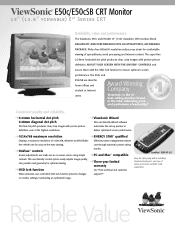 ViewSonic E50CSB Brochure