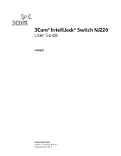 3Com NJ220 User Manual