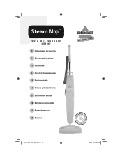 Bissell Steam Mop Hard Floor Cleaner 18677 User Guide - Spanish