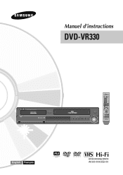 Samsung DVD-VR330 Quick Guide (easy Manual) (ver.1.0) (English)