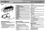 Insignia NS-CL1111 Quick Setup Guide (English)