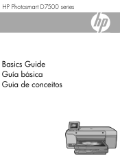 HP D7560 Basic Guide