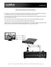 Vaddio ProductionVIEW HD-SDI MV External Control Systems w/TeleTouch FAQs