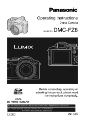 Panasonic DMC-FZ8S Digital Still Camera