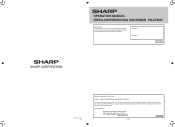 Sharp PN-ZCMS1 Operation Manual