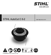 Stihl AutoCut C 6-2 Instruction Manual