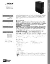 Western Digital WDG1U7500 Product Specifications (pdf)