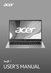 Acer Swift 1 User Manual