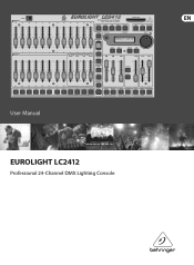 Behringer LC2412 Manual