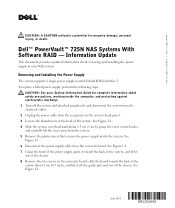 Dell PowerVault 725N Dell PowerVault 725N NAS Systems With Software RAID — Information Update