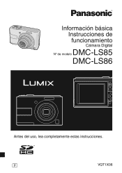 Panasonic DMCLS85 Digital Still Camera - Spanish