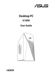 Asus G10DK Users Manual