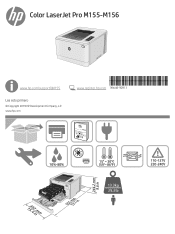 HP Color LaserJet Pro M155-M156 Reference Guide