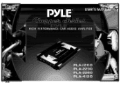Pyle PLA2260 PLA2260 Manual 1