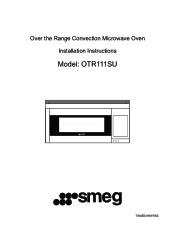 Smeg OTR111SU Instruction Manual 1