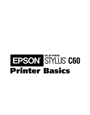 Epson Stylus C60 Printer Basics