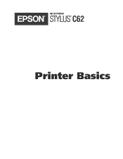Epson C11C484001 Printer Basics