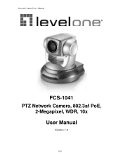 LevelOne FCS-1041 Manual