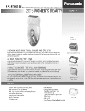 Panasonic ES-ED50-N Spec Sheet