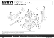 Sealey 3001CXP Parts Diagram