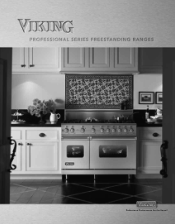 Viking VGIC2454BSS Freestanding Ranges