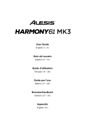 Alesis Harmony 61 MK3 Harmony 61 MK3 - User Guide - v1.3.pdf