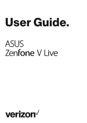 Asus ZenFone V Live V500KL User Guide