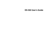 Epson DS-560 WorkForce DS-560 User Manual