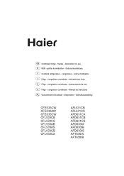Haier CFE533CW User Manual