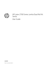 HP Latex 2700 User Guide 2