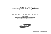 Samsung SCH-I435 User Manual Verizon Wireless Sch-i435 Galaxy S 4 Mini Jb User Manual Ver.su1_f3 (English(north America))