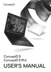 Acer ConceptD CN516-72G User Manual