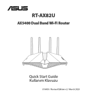 Asus RT-AX82U QSG Quick Start Guide for European