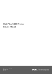 Dell OptiPlex 5090 Tower Service Manual