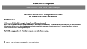 HP Pavilion PC 27-ca0000a Diagnostic Codes