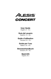 Alesis Concert Concert - User Guide - v1.0.pdf