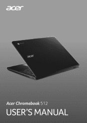 Acer Chromebook 512 C851 User Manual