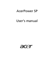 Acer Power SP Power Sp User Guide