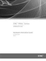 Dell VNXe3150 VNXe3150 Hardware Information Guide