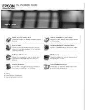 Epson WorkForce DS-6500 User Manual