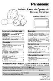 Panasonic NNSD377S NNSD377S User Guide