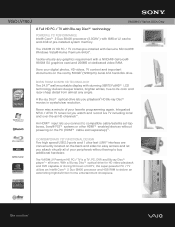 Sony VGC-LV180J Marketing Specifications