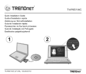 TRENDnet TV-IP851WIC Quick Installation Guide