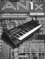 Yamaha AN1x Owner's Manual
